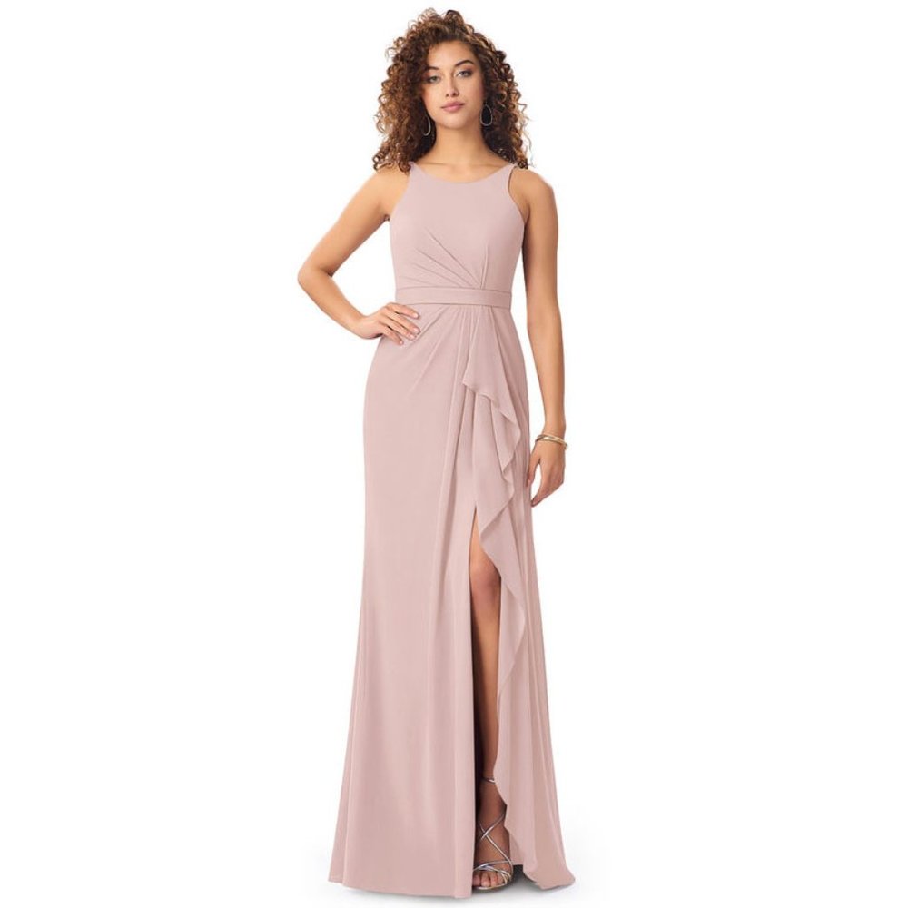 Azazie Cassandra Bridesmaid Dress in Dusty Rose